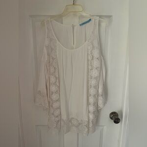 Solitaire Swim Lace Coverup